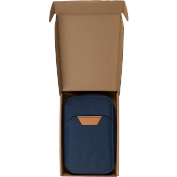 gadget ecologici con logo - Portafoglio custodia da viaggio in rPET Susanne