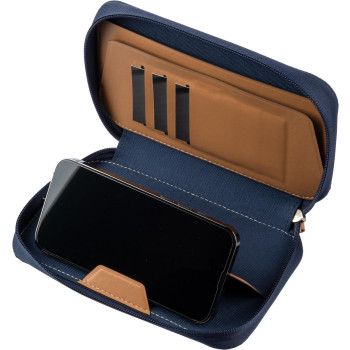 gadget ecologici con logo - Portafoglio custodia da viaggio in rPET Susanne