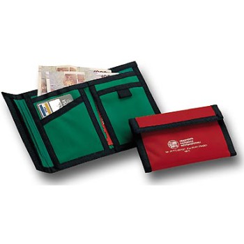 Gadget scontato personalizzato con logo - Portafoglio in NYLON