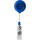 Portabadge con clip e cordino retrattile da 80 cm
