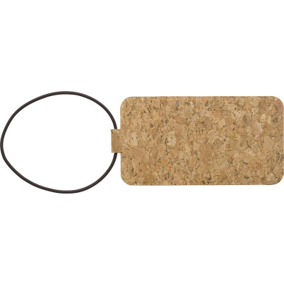 Portanome per bagaglio in sughero Makai