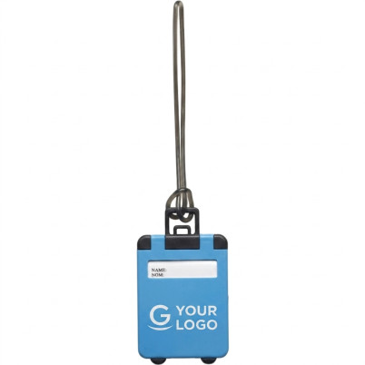 Portanome personalizzabile a forma di trolley Impression in ABS resistente
