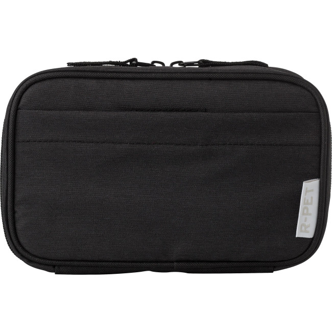 beauty case personalizzati​ - Portaoggetti tech Calix | Riciclato | Più tasche