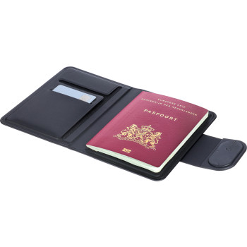 Gadget tecnologici personalizzati - Portapassaporto con localizzatore Mavi