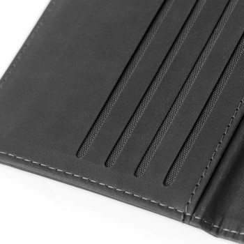 Accessorio da viaggio personalizzato - Portapassaporto e etichetta per bagagli in PU riciclato Zani