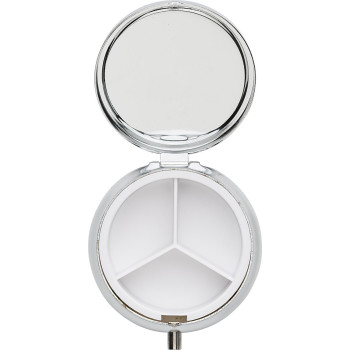 Portapillole 3 scomparti in ferro Zara