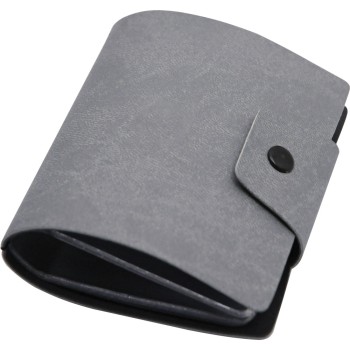 Portatessere chiusura con bottone