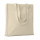 Shopper in cotone personalizzabile soffietto manici lunghi resistente