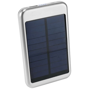 Power bank personalizzato con logo - Power bank solare Bask da 4000 mAh
