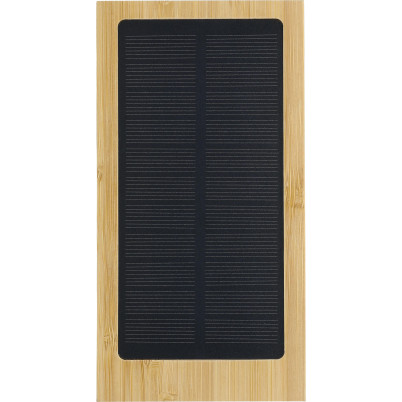 Power bank solare in bambù Elz