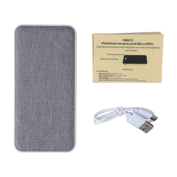 Power Bank Personalizzati con Logo - Power bank Tovi | 10.000 mAh