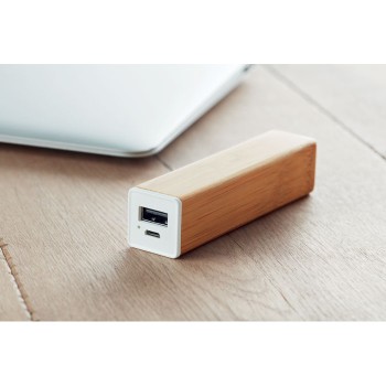 POWERBAM - Power bank in bamboo