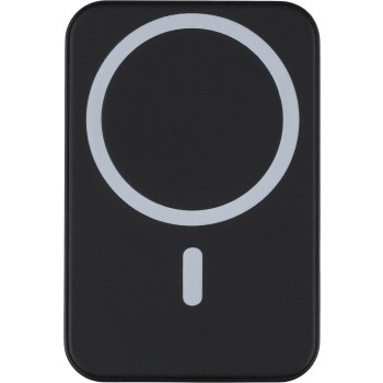 gadget ecologici con logo - Powerbank con caricatore wireless in ABS riciclato Miren