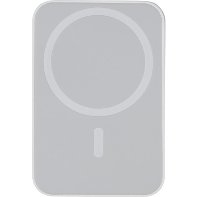 Powerbank con caricatore wireless in ABS riciclato Miren