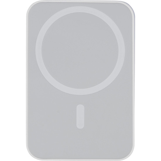 Powerbank con caricatore wireless in ABS riciclato Miren
