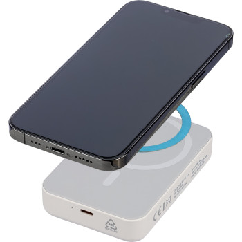 Powerbank con caricatore wireless riciclato Meno