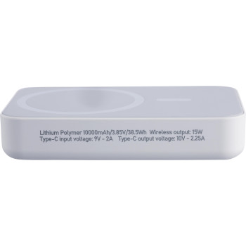 Powerbank con caricatore wireless riciclato Meno