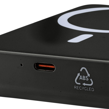 Powerbank con caricatore wireless riciclato Meno
