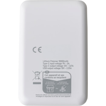 gadget ecologici con logo - Powerbank in ABS riciclato Tavi