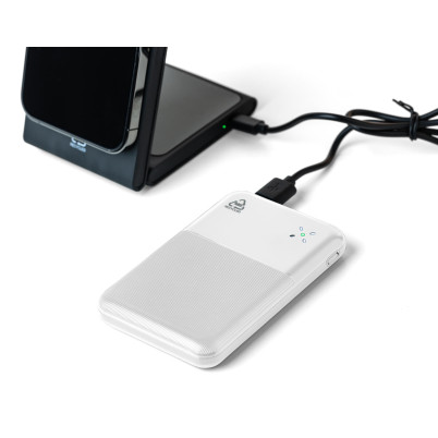 Powerbank in ABS riciclato Tavi