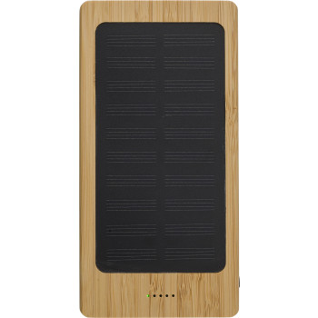 Powerbank Joan | Bambù | Solare | 8000 mAh