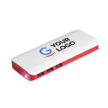 Powerbank personalizzabile 10000 mAh con 3 uscite USB e LED