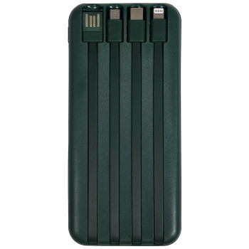 Power Bank Personalizzati con Logo - Powerbank portatile compatto con uscita USB e ricarica rapida