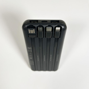 Power Bank Personalizzati con Logo - Powerbank portatile compatto con uscita USB e ricarica rapida