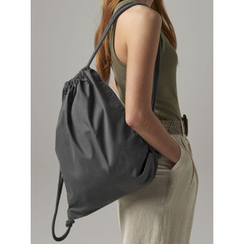 Zaini con lacci personalizzati con logo - Premium Cotton Gymsac
