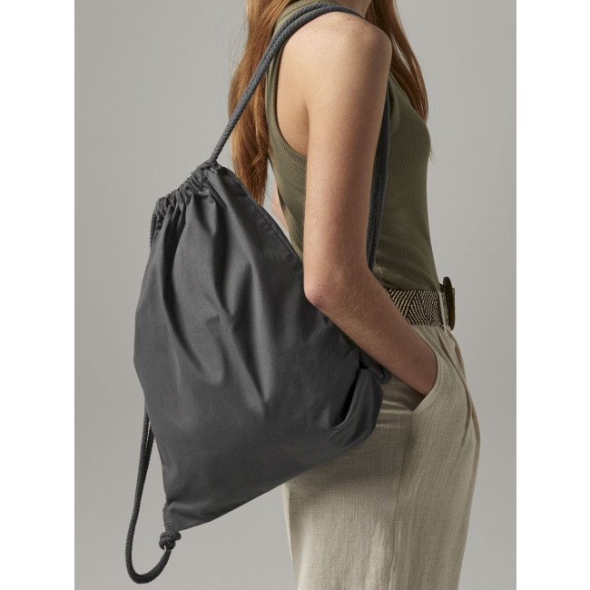 Zaini con lacci personalizzati con logo - Premium Cotton Gymsac