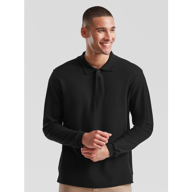 Premium Long Sleeve Polo
