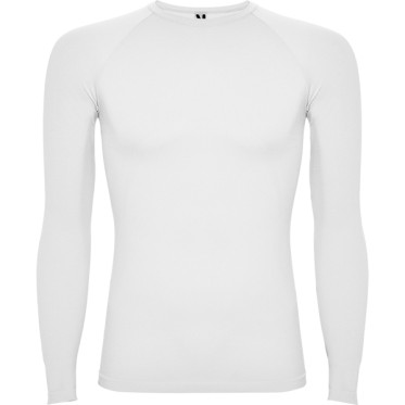 Maglietta termica personalizzabile con tessuto rinforzato e design anatomico