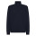 Felpa full zip personalizzabile Black Spider collo alto e tasche a filetto