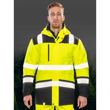Printable Waterproof Softshell Safety Coat