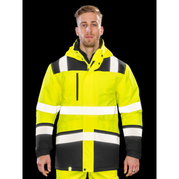 Printable Waterproof Softshell Safety Coat