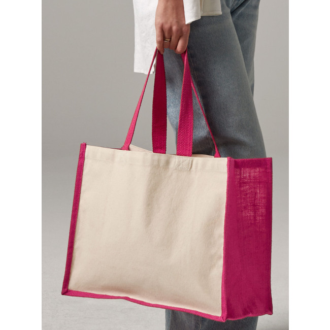 borse juta personalizzate - Printers Jute Classic Shopper