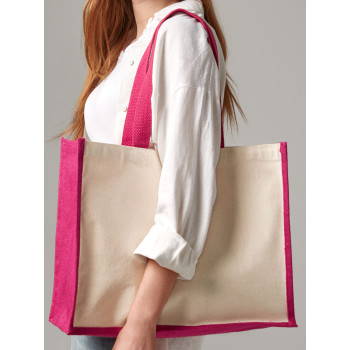borse juta personalizzate - Printers Jute Classic Shopper
