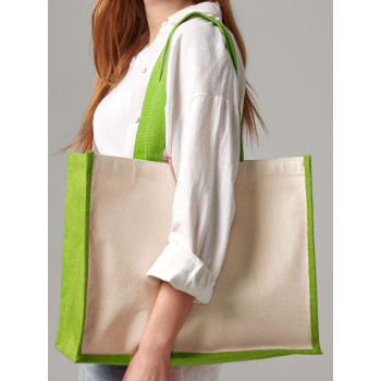 borse juta personalizzate - Printers Jute Classic Shopper