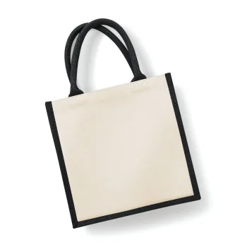 Borse shopper juta personalizzate con logo - Printers Midi Jute Tote