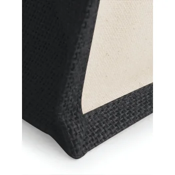 Borse shopper juta personalizzate con logo - Printers Midi Jute Tote