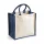Shopper personalizzabile Westford Mill 100% juta laminata e canvas