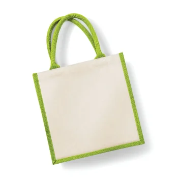 Borse shopper juta personalizzate con logo - Printers Midi Jute Tote
