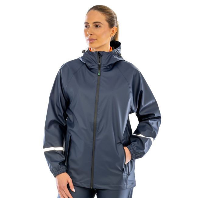 Prism pu waterproof jacket