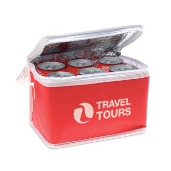 Borsa termica personalizzata con logo - PROMOCOOL - Borsa frigo per 6 lattine