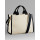 Borsa tote personalizzabile Quadra tessuto twill con tracolla regolabile