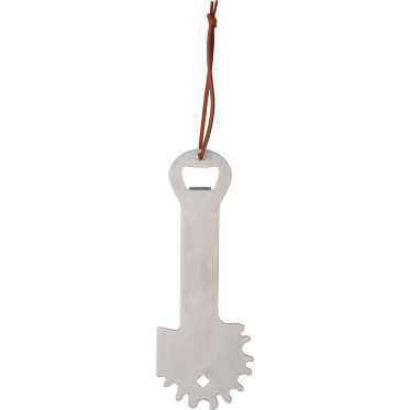 Pulitore barbecue acciaio inox Elara con apribottiglie e cordino