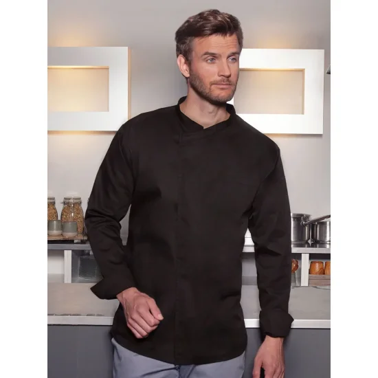Pull-over Chef's Shirt Long-Sleeve Basic