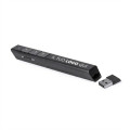 Puntatore laser personalizzabile USB con pulsanti laterali per presentazioni