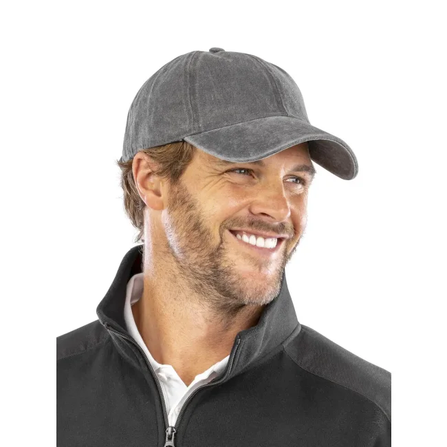 Cappellino baseball personalizzato con logo - PURE COTTON VINTAGE CAP