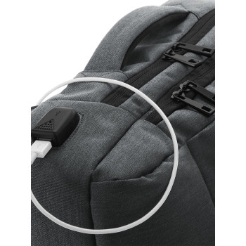 Zaino personalizzato con logo - Q-Tech Charge Convertible Backpack